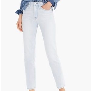 NWT J. Crew Point Sur the mom jean